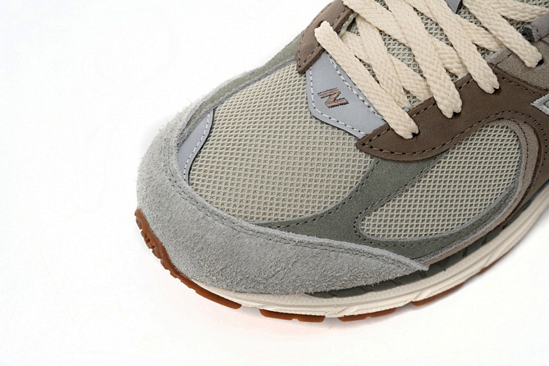New Balance 2002R M2002RAM Brown Emerald Green Retro Mesh Sneakers Women Men