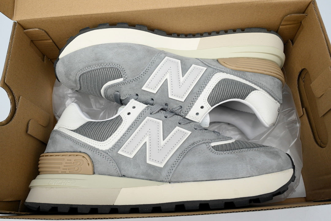 New Balance 574 Legacy U574LGGS Grey White Retro Sneakers | Women's & Men's Casual Shoes