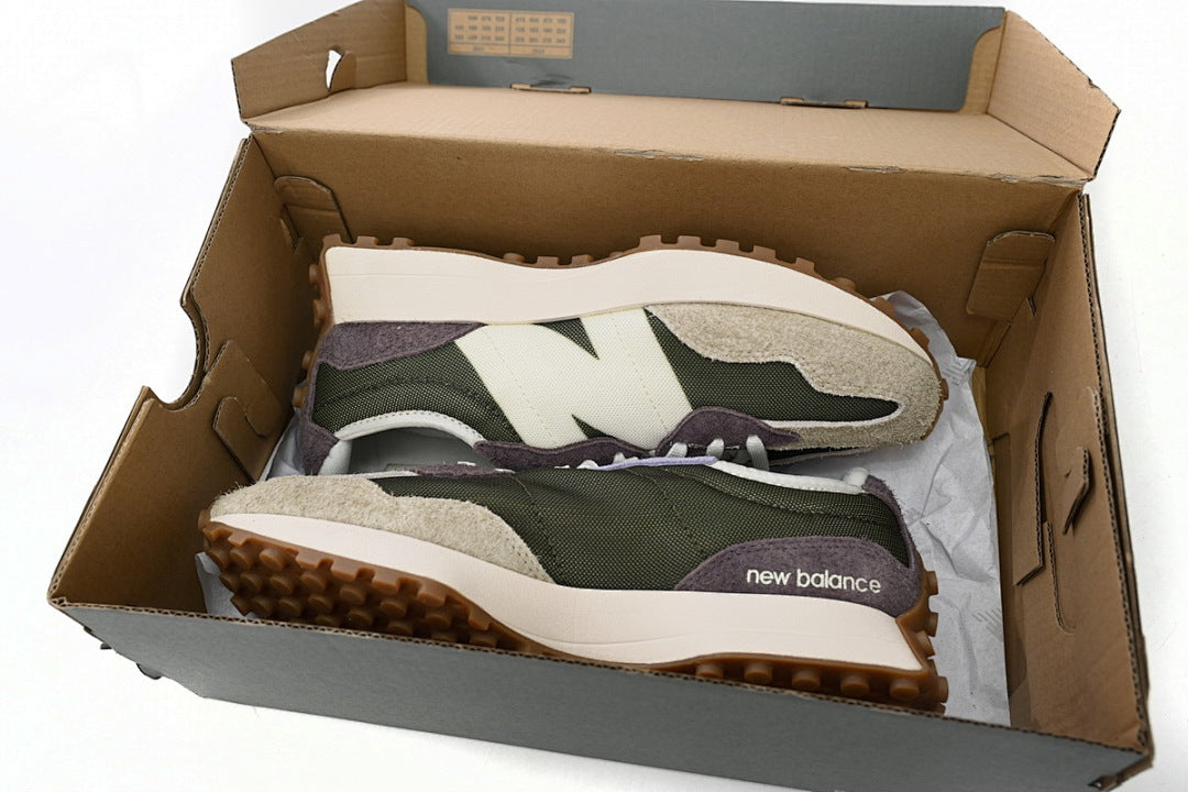 New Balance 327 WS327COB Purple Green Retro Sneakers | Women's & Men's Casual Shoes