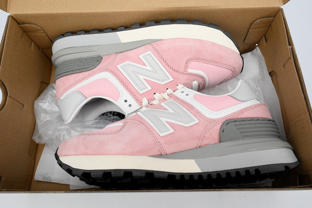 New Balance 574 Legacy U574LG0P Pink White Retro Sneakers | Women's & Men's Casual Shoes