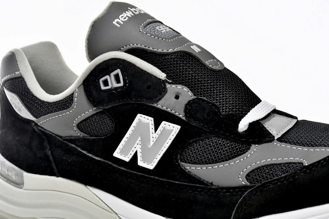 New Balance 992 Black Grey M992EB Retro Sneakers Women Men