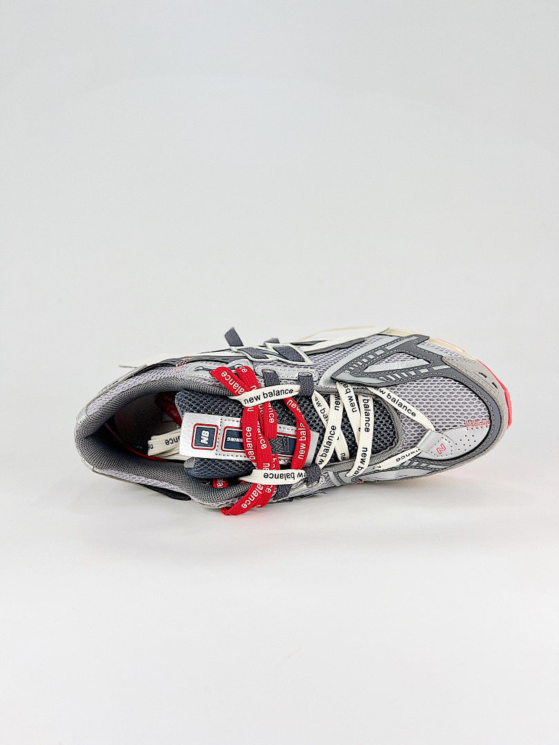 New Balance 1906A U1906AC Grey White Red Womens Mens Deconstructed Retro Mesh Sneakers