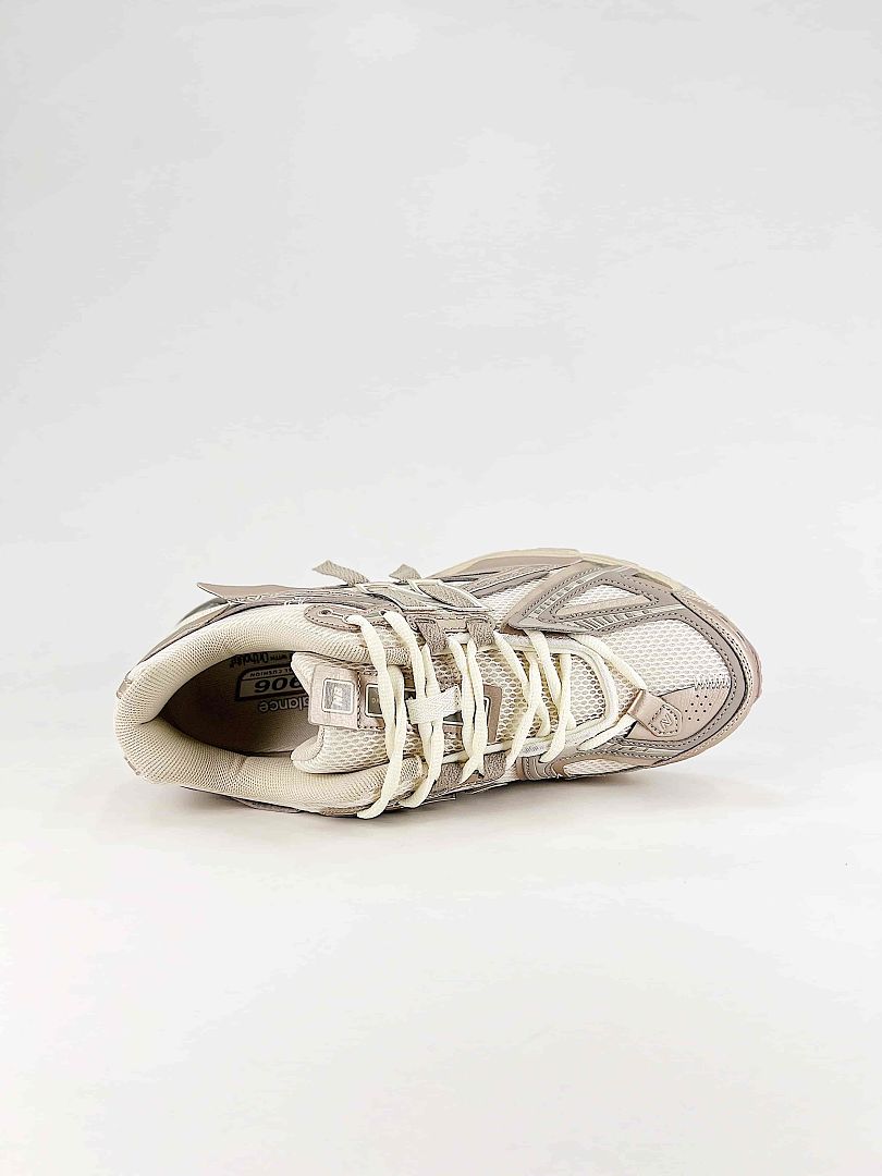 New Balance 1906A Cream Beige Taupe Womens Mens Deconstructed Retro Mesh Sneakers