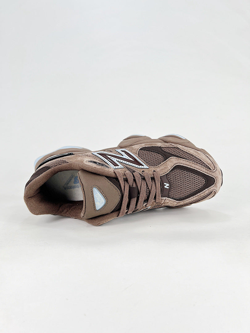 New Balance 9060 U9060622 Brown Mesh Retro Chunky Sneakers for Women and Men