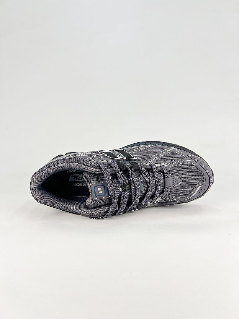 New Balance 1906R Charcoal Grey Silver Black Womens Mens Retro Mesh Sneakers