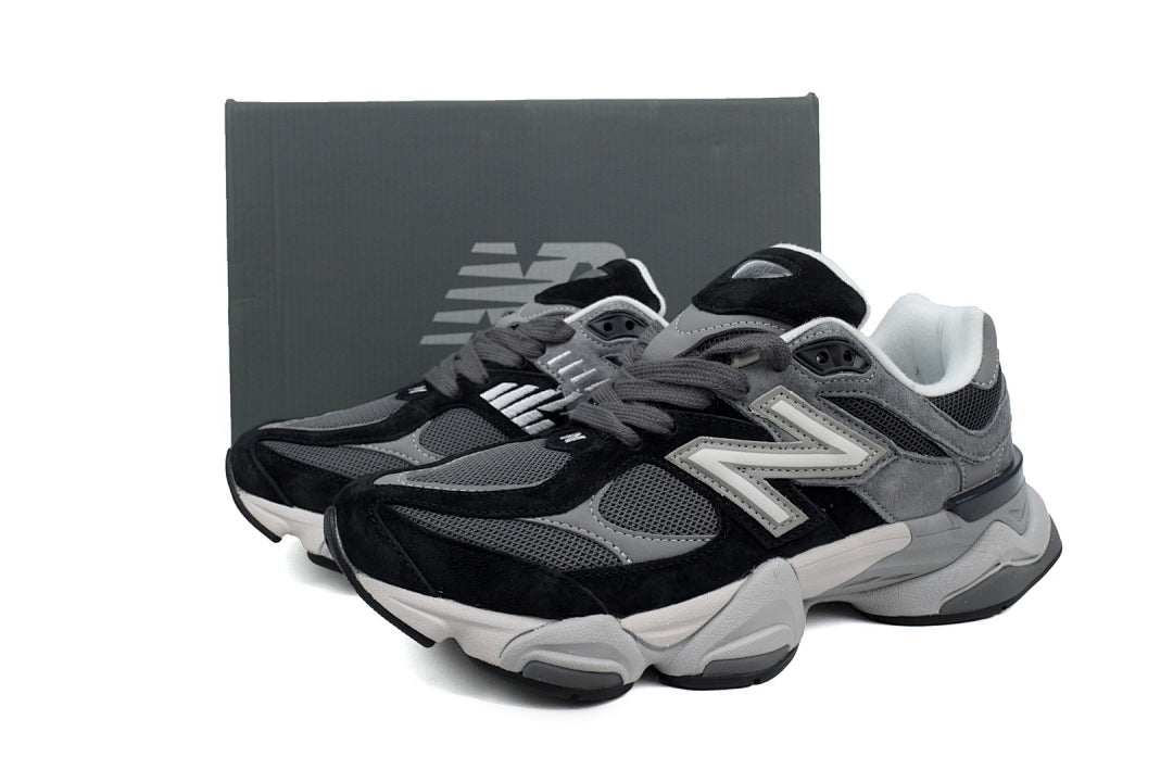 New Balance 9060 'Dark Grey' U9060JBM Women's & Men's Black & Grey Retro Chunky Sneakers