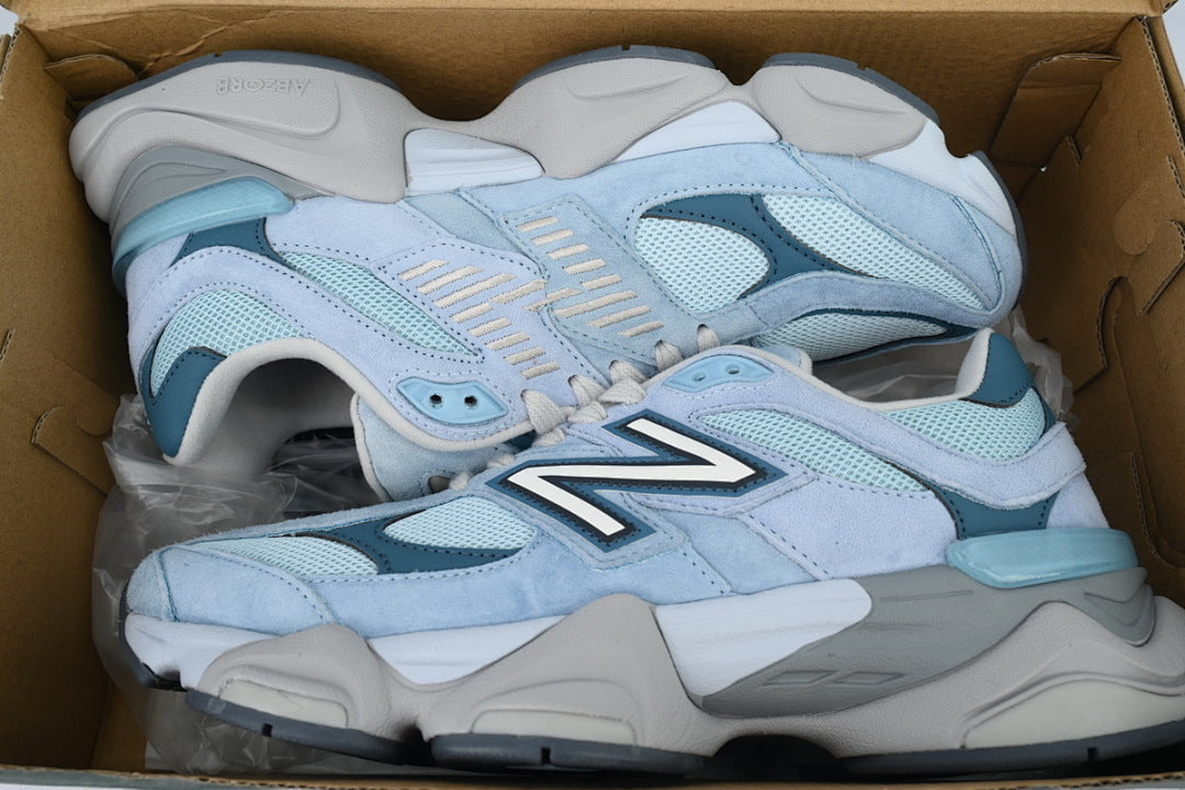 New Balance 9060 Chrome Blue U9060EED Women's & Men's Retro Chunky Sneakers