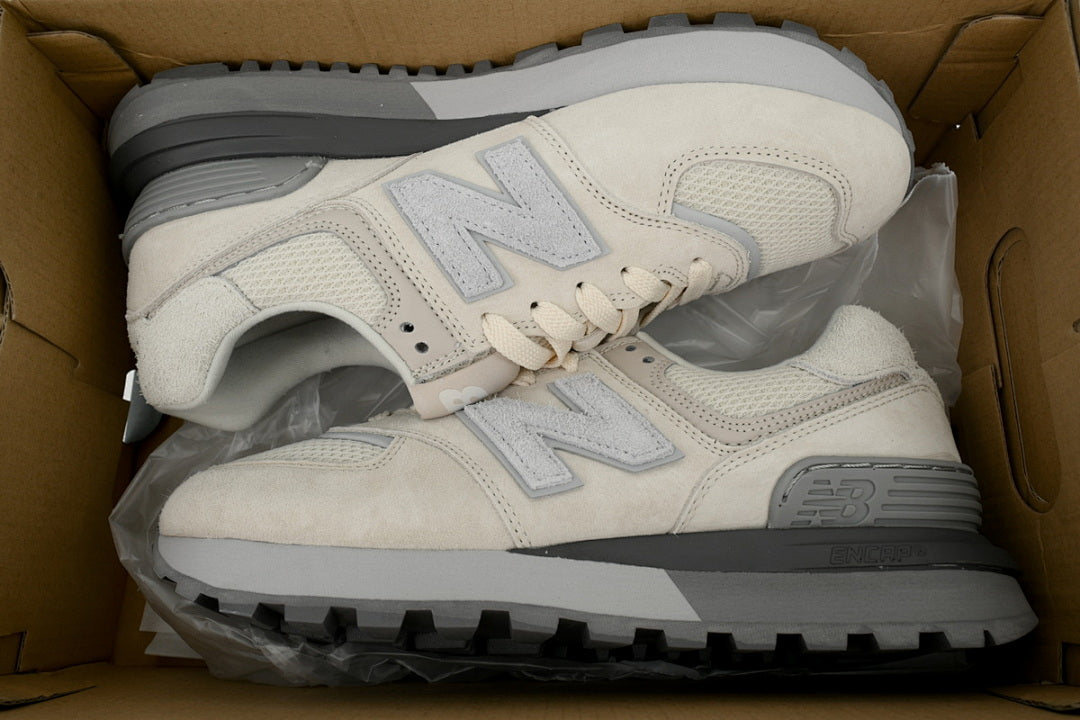 New Balance 574 Legacy U574LGAF Beige Grey Retro Sneakers | Women's & Men's Casual Shoes