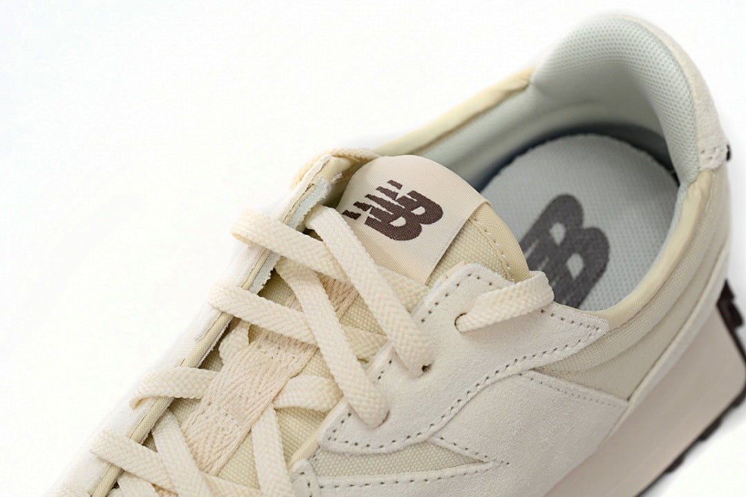 New Balance 327 'Sea Salt White' WS327FB Retro Suede Running Shoes – Men's & Women's Unisex Sneakers