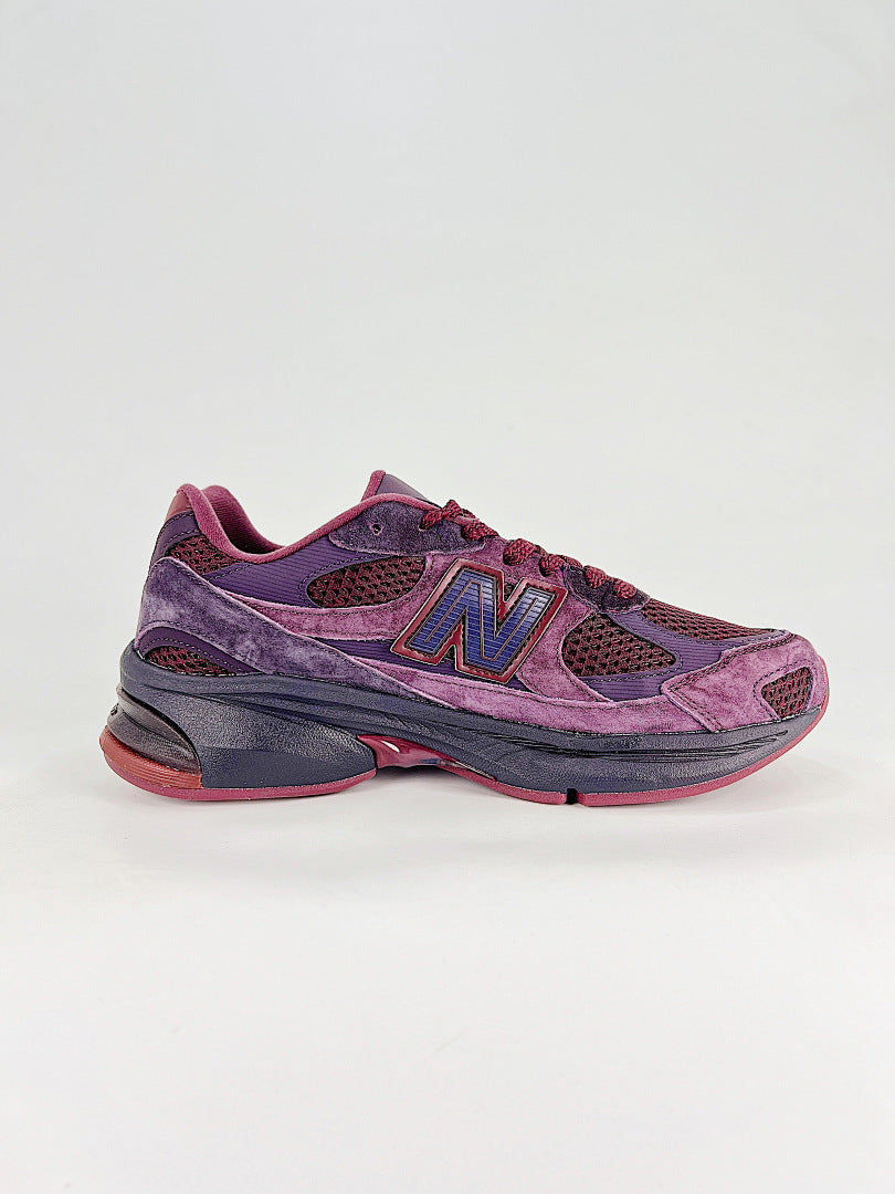 New Balance 2010 Purple Burgundy Retro Sneakers Women Men Y2K Casual Shoes