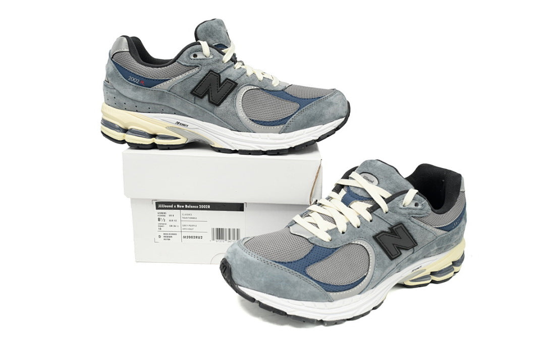 New Balance 2002R M2002RU2 Women's & Men's Blue Gray Retro Lifestyle Sneakers