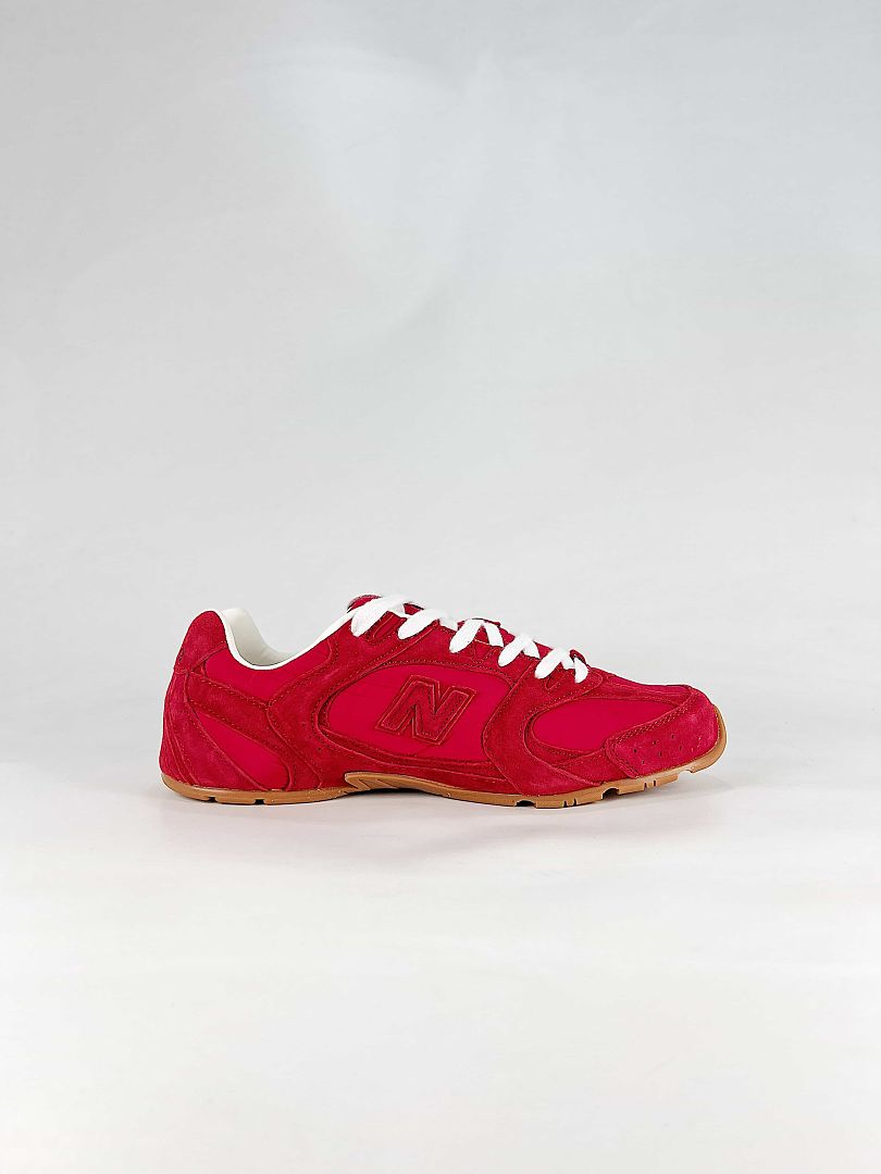 Miu Miu x New Balance 530 Red Retro Low Top Sneakers Gum Sole Women Men