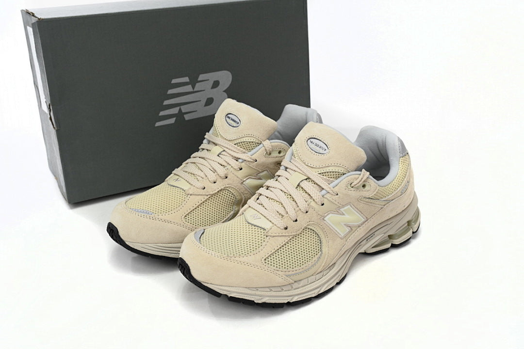 New Balance 2002R Beige Cream Women's & Men's Retro Lifestyle Sneakers