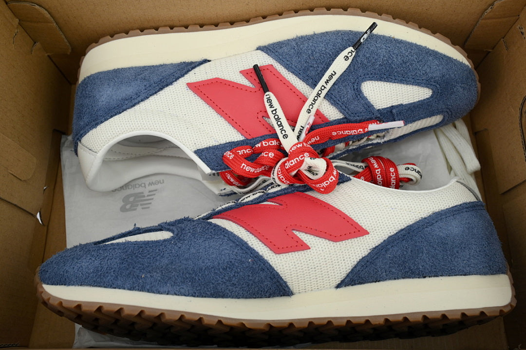 New Balance 471 'White Blue Red' U471AK Retro Suede Running Shoes – Men's & Women's Unisex Sneakers