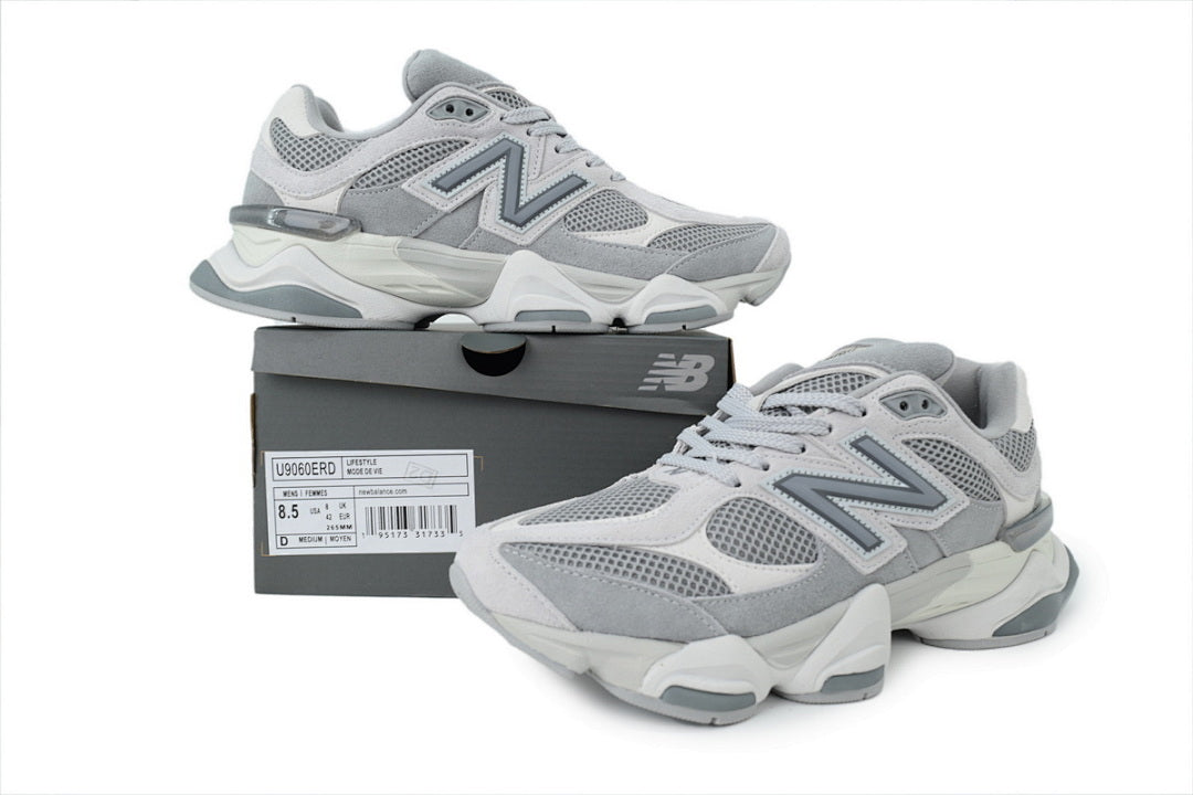 New Balance 9060 Slate Grey Raincloud U9060ERD Women's & Men's Retro Chunky Sneakers