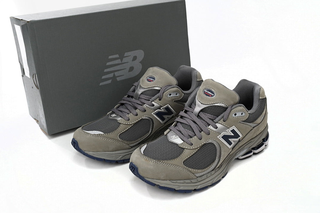 New Balance 2002R M2002RA Grey Silver Womens Mens Retro Mesh Sneakers