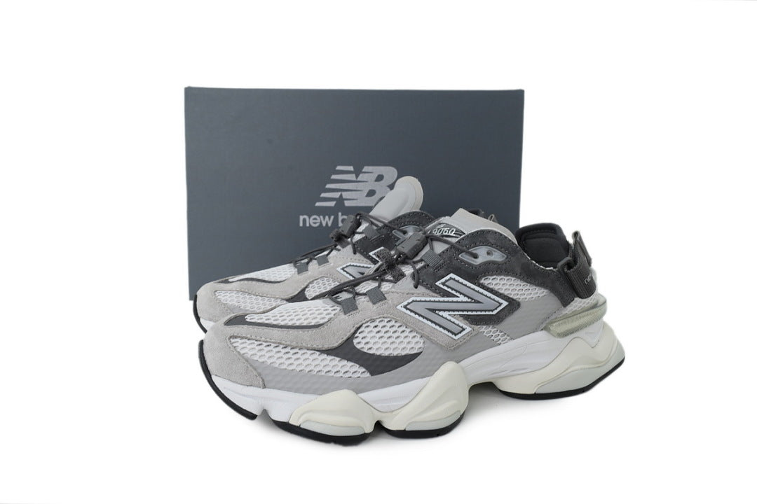 New Balance 9060 U90603FA Summer Raincloud Grey White Chunky Sneaker Sandals Women Men