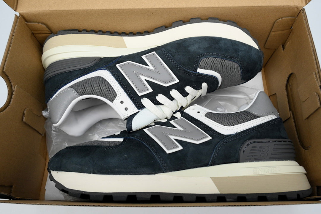 New Balance 574 Legacy U574LGG1 Navy Grey Retro Sneakers | Women's & Men's Casual Shoes