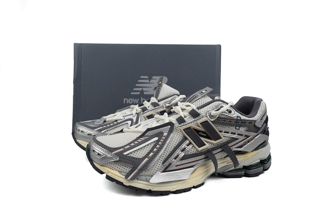New Balance 1906A M1906AD Silver Gold Metallic Womens Mens Deconstructed Mesh Sneakers