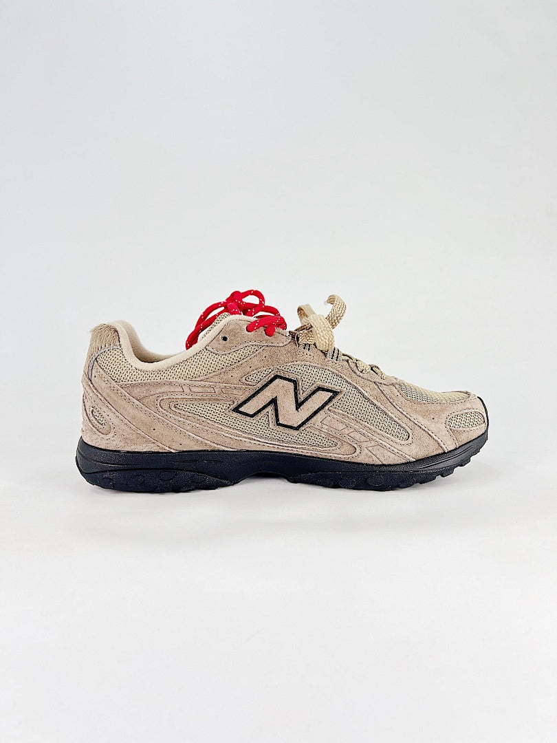 New Balance 204L Beige Black Low Profile Retro Sneakers Women Men