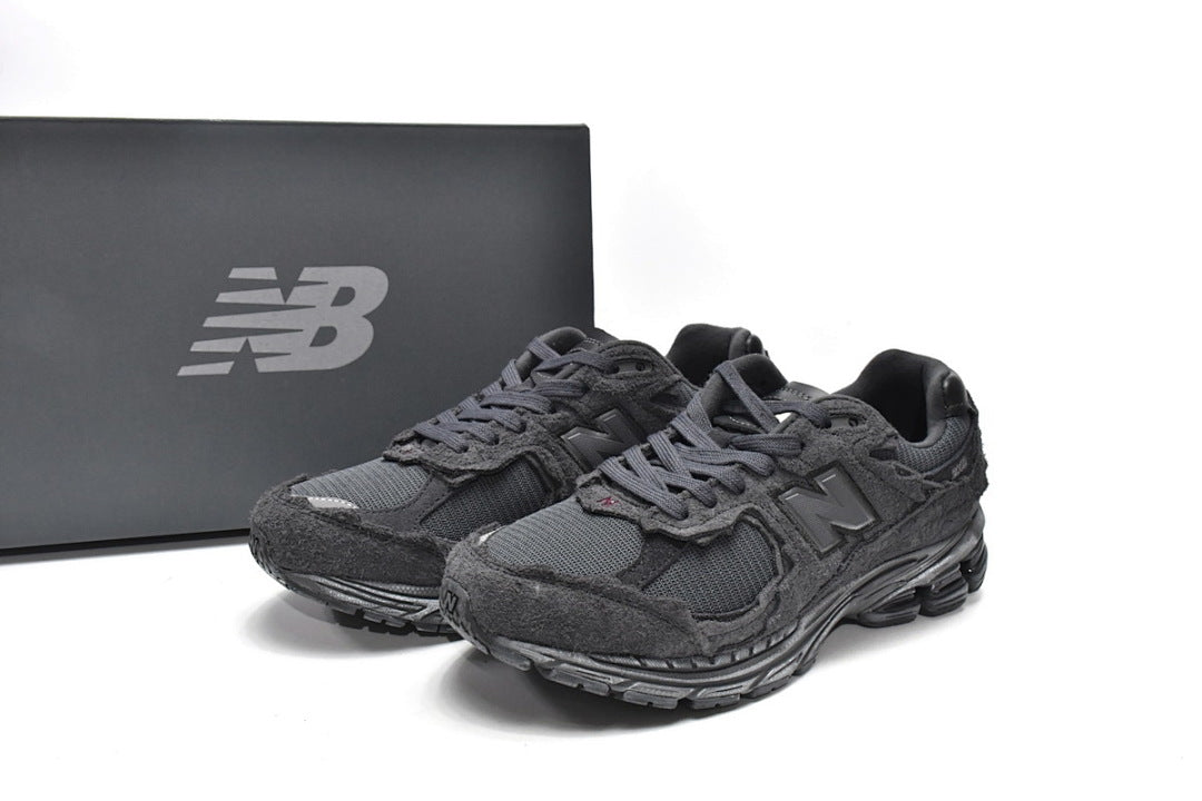New Balance 2002R Phantom Black M2002RDB Women's & Men's Deconstructed Retro Sneakers
