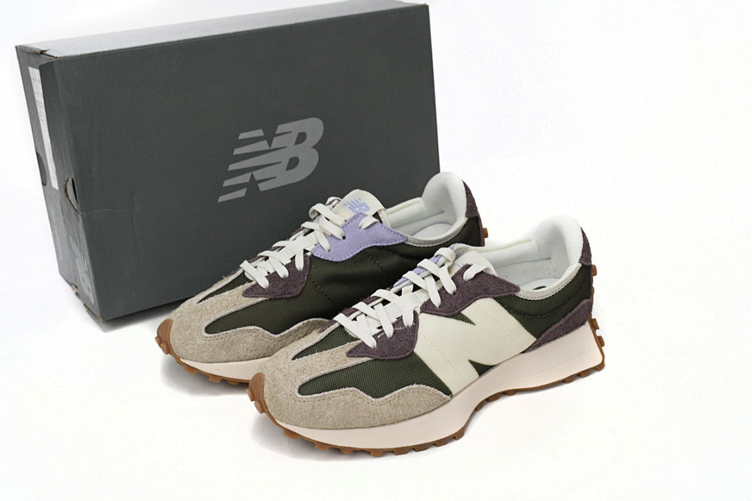 New Balance 327 WS327COB Purple Green Retro Sneakers | Women's & Men's Casual Shoes