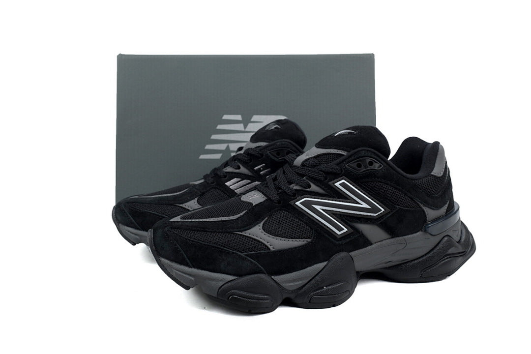 New Balance 9060 Black U9060BB Women's & Men's Retro Chunky Lifestyle Sneakers