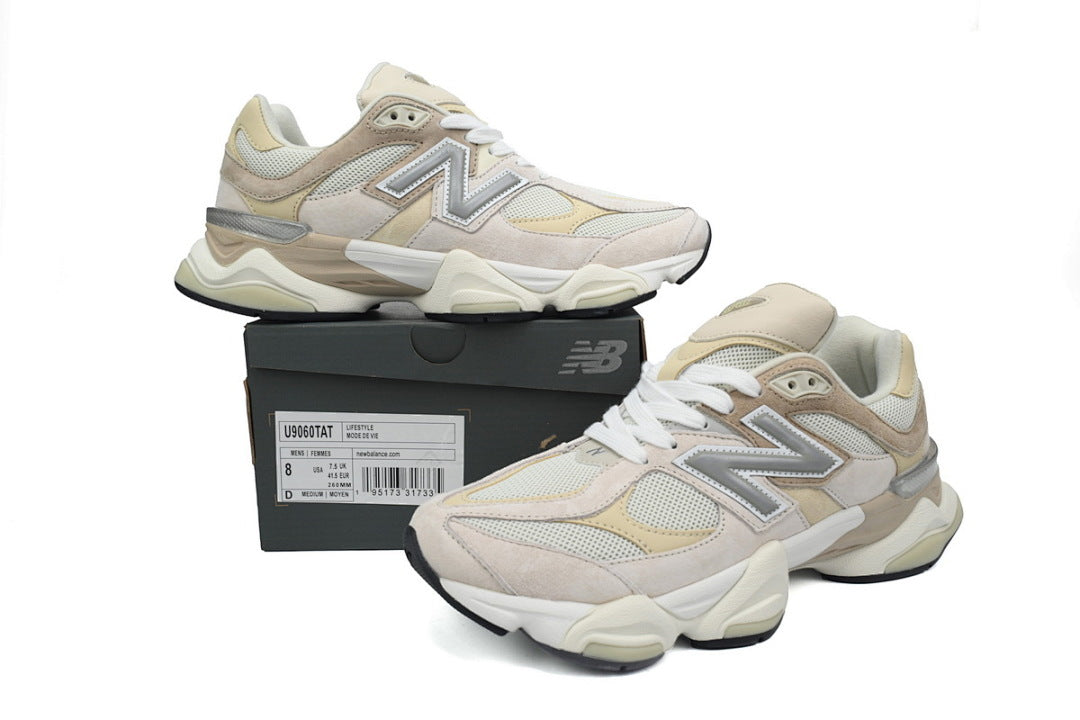 New Balance 9060 Turtledove U9060TAT Women's Men's Beige Retro Chunky Sneakers