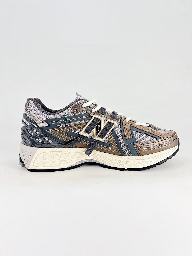 New Balance 1906A Brown Grey Cream Womens Mens Retro Deconstructed Mesh Sneakers