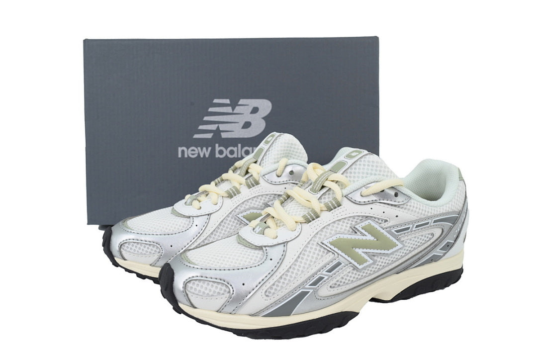 New Balance 204L 'Silver Metallic Sage Green' U204LSWB Women's & Men's Retro Low-Top Sneakers