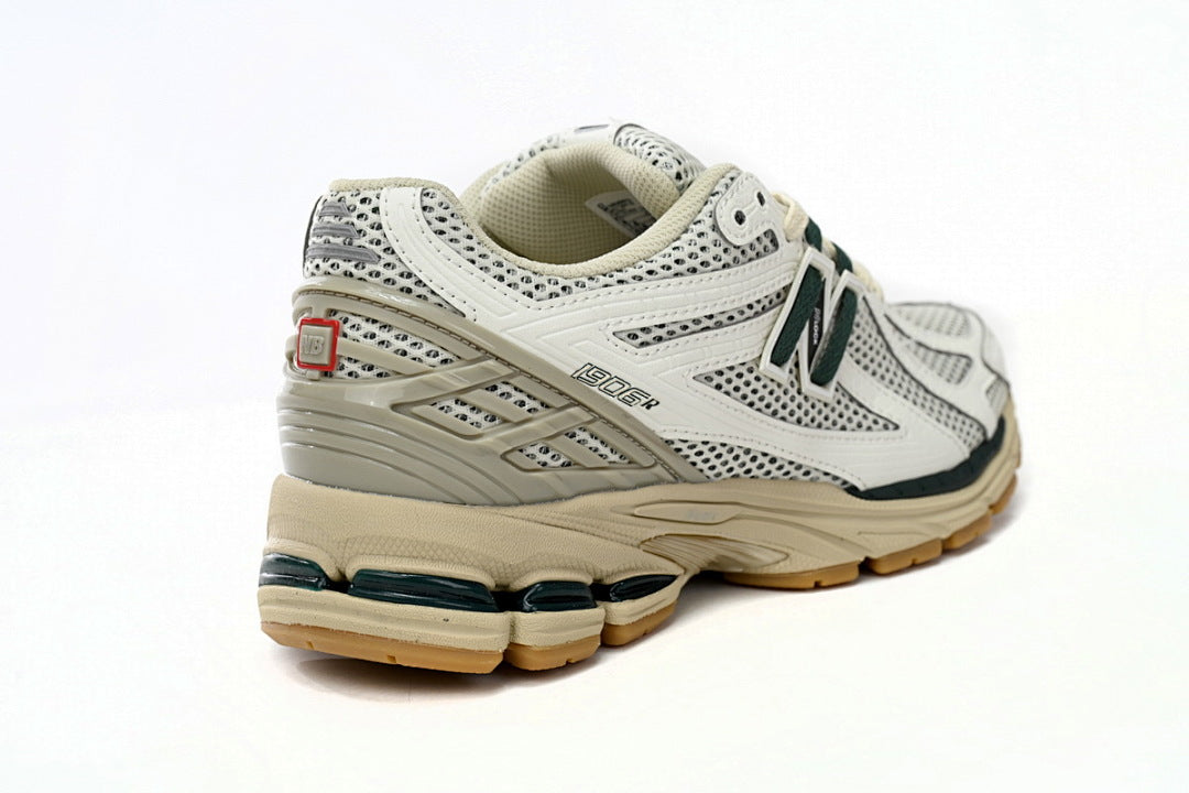 New Balance 1906R M1906RQ White Green Womens Mens Retro Mesh Sneakers