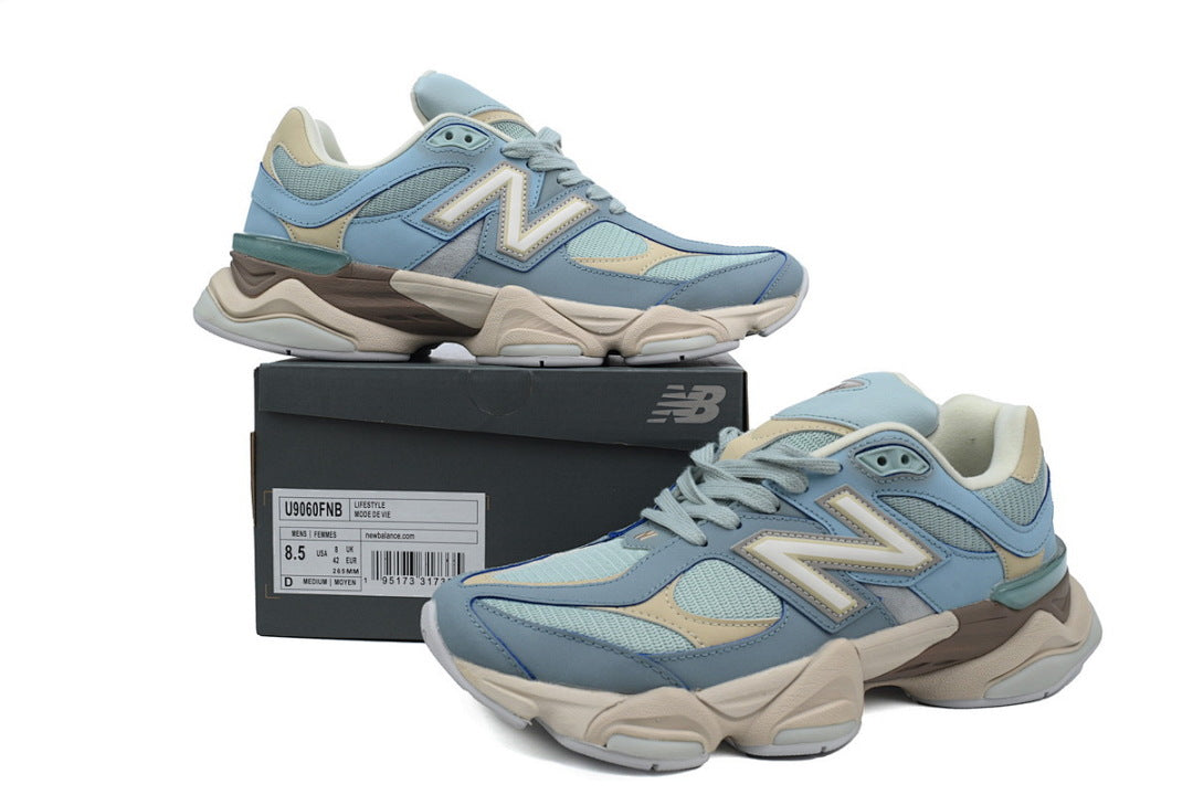 New Balance 9060 Blue Haze U9060FNB Women's Men's Retro Chunky Sneakers