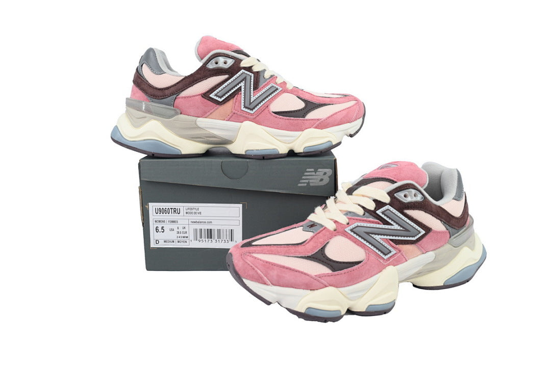 New Balance 9060 Mineral Red Cherry Blossom Pack U9060TRU Women's Men's Retro Chunky Sneakers