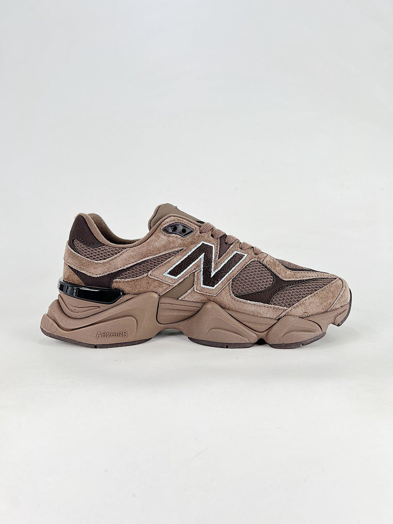 New Balance 9060 U9060622 Brown Mesh Retro Chunky Sneakers for Women and Men