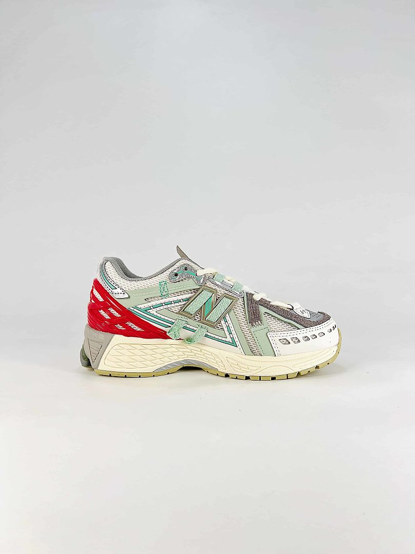 New Balance 1906R U19065DY White Silver Mint Red Retro Sneakers for Women and Men