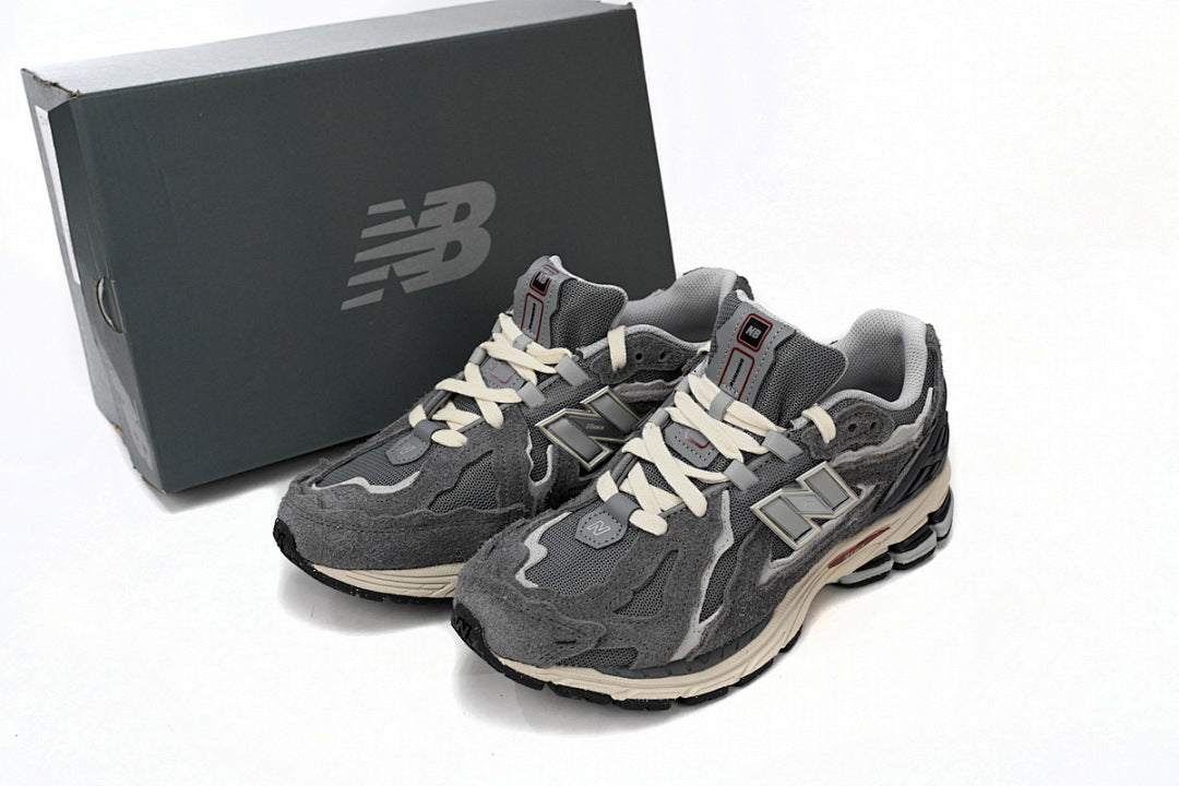 New Balance 1906R M1906DA Women's Men's Grey Cream Distressed Retro Sneakers