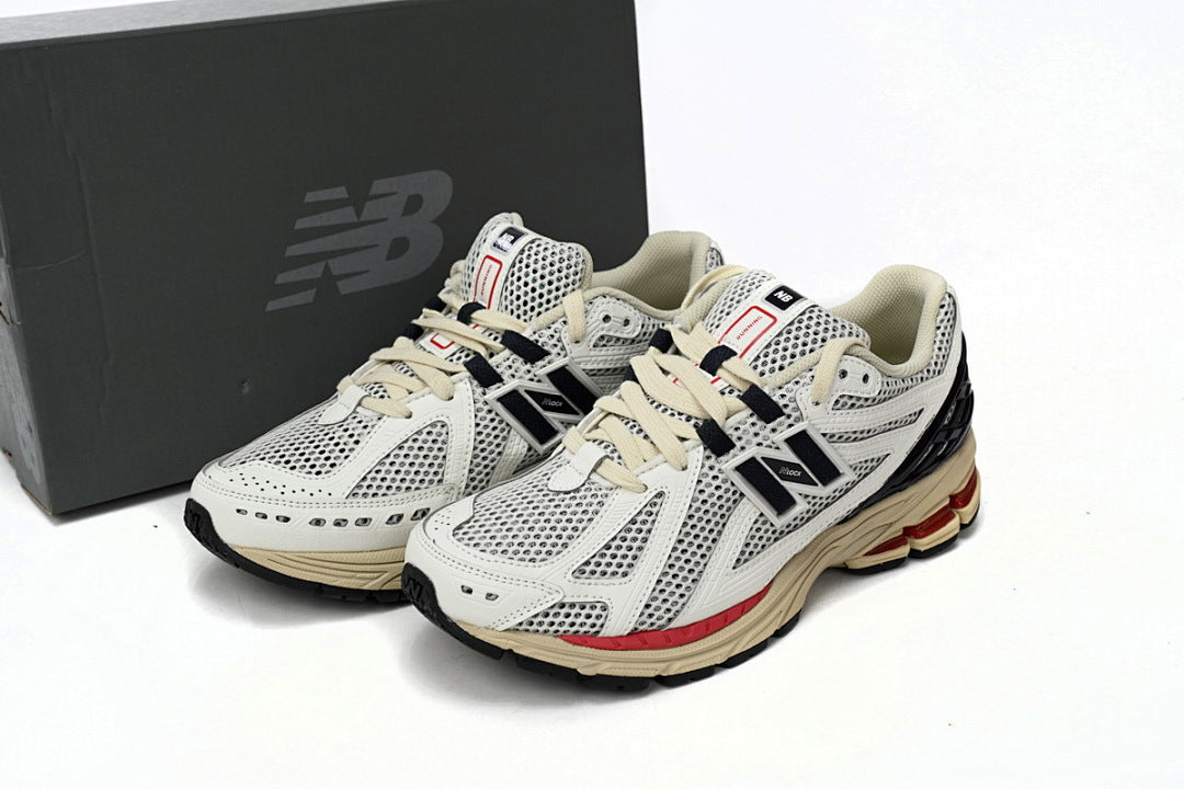 New Balance 1906R M1906RR White Black Red Womens Mens Retro Mesh Sneakers